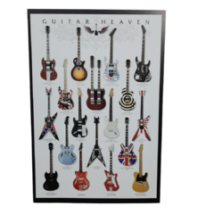 Poster Guitar Heaven Musica Rock Lamina