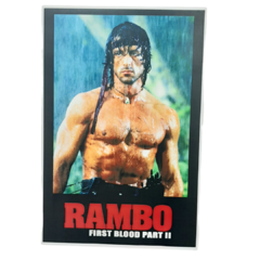 Poster Rambo Firts Bood Lamina