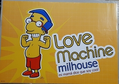 Poster Lamina Los Simpson Milhouse Love Machine