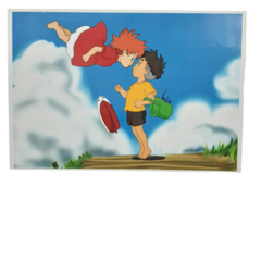 Póster Ponyo Y El Secreto De La Sirenita Estudio Ghibli Lámina