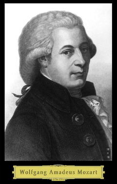 Poster Lamina W Amadeus Mozart Musica Clasica