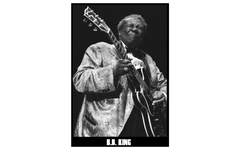 Poster Lamina B. B. King Jazz Blues Musica