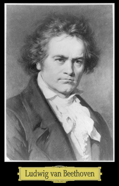 Poster Lamina Ludwig Van Beethoven Musica Clasica