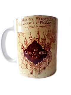 Taza Mapa del Merodeador Harry Potter