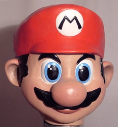 Mascara Super Mario Bros Video Juegos Latex Disfraz