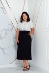 Saia Clochard Midi Luciana Pais (93802) - loja online