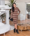 Vestido Tricot Olga Lima [Tm P] (9153) - loja online