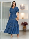 Vestido Chamissie Jeans Luciana Pais (93739) - loja online