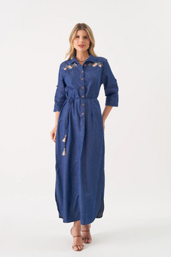 Vestido jeans longo Joana (12426)