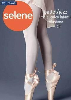 Meia Calça Fio 40 Ballet Infantil Selene [P e M] (9580)