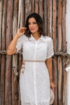 Vestido Chamissier Longo Luciana Pais (93814) - comprar online