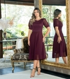 Vestidos Lady Like Chiffon Luciana Pais (93651) - Umarrazo.com.br