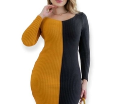 Vestido Color Block Kauly [Tm M] (3351) - comprar online