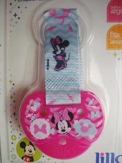 Prendedor Chupeta Minnie mickey Coração [Tm Un] (304231) - Umarrazo.com.br