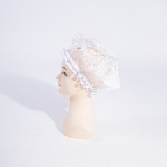 Gorra Cristal Doble Pelotitas Blancas - comprar online