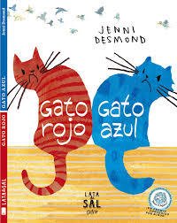 Gato rojo y gato azul