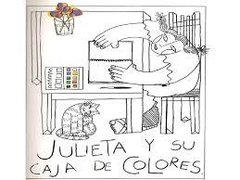 Julieta y su caja de colores en internet