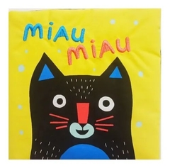 Miau miau - Libro de tela