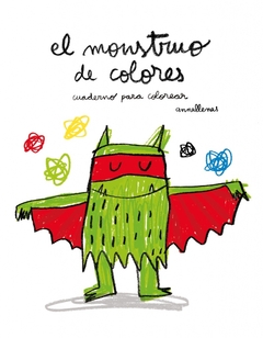 El monstruo de colores cuaderno para colorear