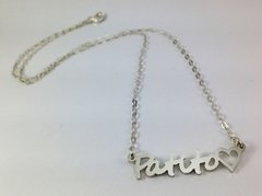 Collar con un nombre Personalizado en Plata 925 - comprar online