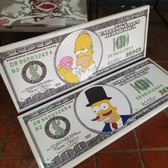 Cuadro Dolar Homero