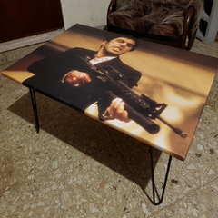 Mesa Ratona - ScareFace - 90X60cm