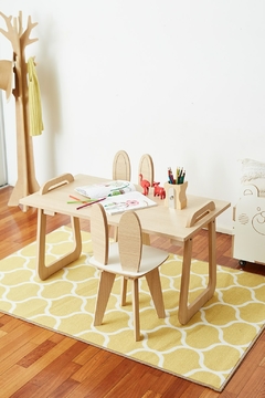 Mesa baja Milano (2 en 1 mesa de centro y/o mesa para niños) - Anidando Deco