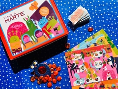 Juego de Mesa, para buscar objetos, VIAJE A MARTE