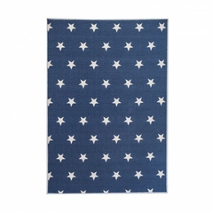 Alfombra Tejida STAR Azul - comprar online