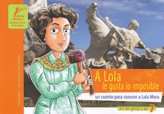 portada de la biografía infantil de Lola Mora