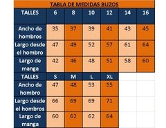 Buzo Rayado NARANJA Y BLANCO - tienda online