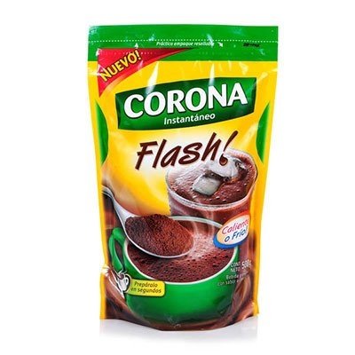 Chocolate Instantáneo Flash Doy Pack X 500 gr corona COD 13846