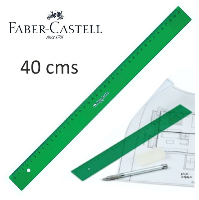REGLA FABER CASTELL DE 40 CM