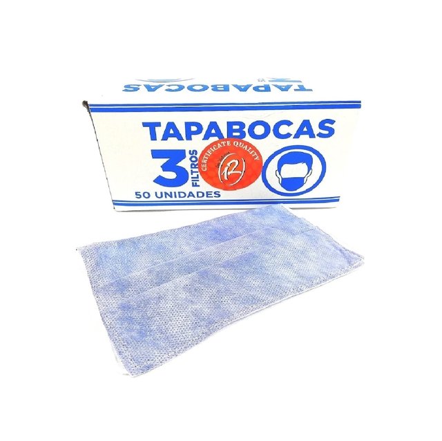 TAPABOCA 3 FILTROS CAJA X 50 UND - comprar online
