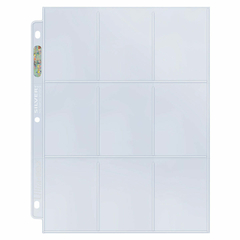 Ultra Pro Silver Series 9-Pocket Pages (x100) tamaño Standard (Sellado) - comprar online