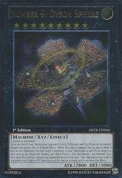 Number 9: Dyson Sphere - ABYR-EN044 - Ultimate Rare