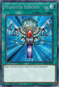 Monster Reborn - BLRR-EN046 - Secret Rare