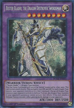 Buster Blader, the Dragon Destroyer Swordsman - BOSH-EN045 - Secret Rare