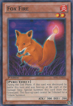 Fox Fire - BP01-EN010 - Rare