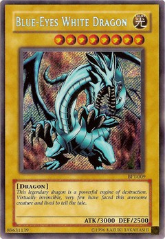 Blue-Eyes White Dragon - BPT-009 - Secret Rare