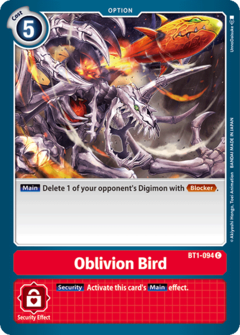 Oblivion Bird - BT1-094 - Common