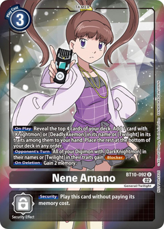 Nene Amano - BT10-092 - Box Topper