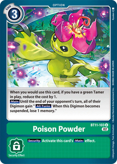 Poison Powder - BT11-103 - Uncommon