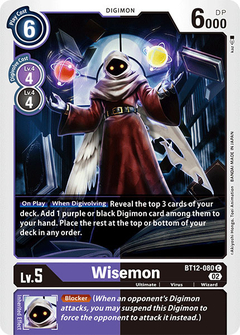 Wisemon - BT12-080 - Common