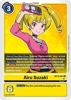 Airu Suzaki - BT12-091 - Uncommon