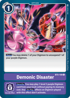 Demonic Disaster - BT5-106 - Common