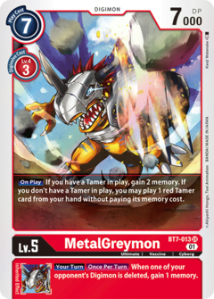 MetalGreymon - BT7-013 - Super Rare