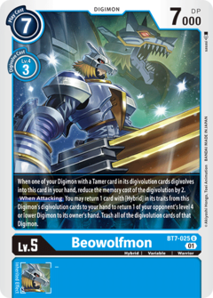 Beowolfmon - BT7-025 - Uncommon