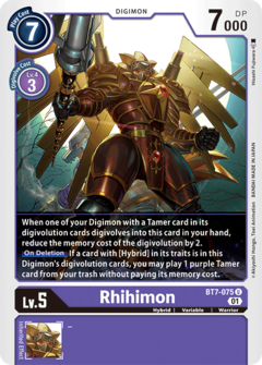 Rhihimon - BT7-075 - Uncommon