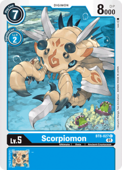 Scorpiomon - BT8-027 - Common